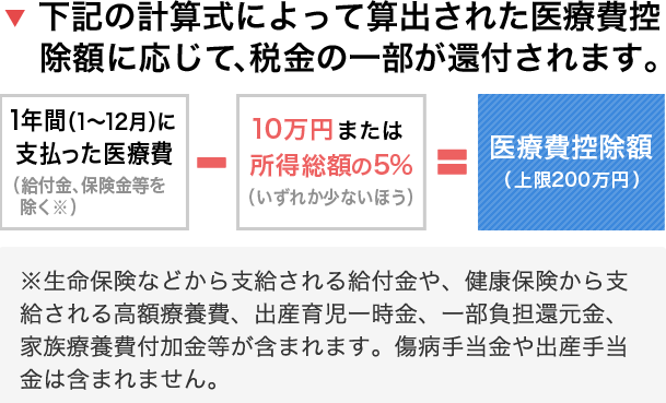 医療費控除 健保のしくみ ナオリ健康保険組合